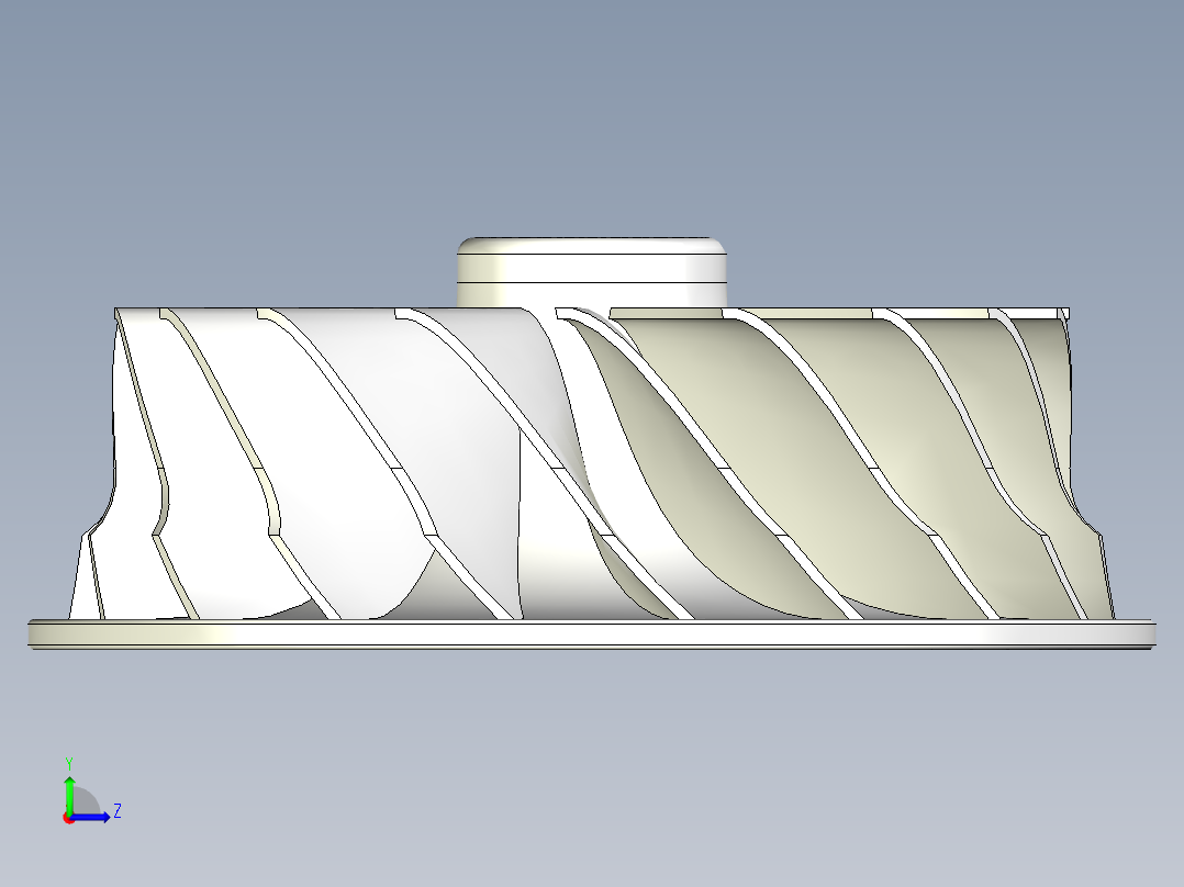 叶轮 (40)左视图