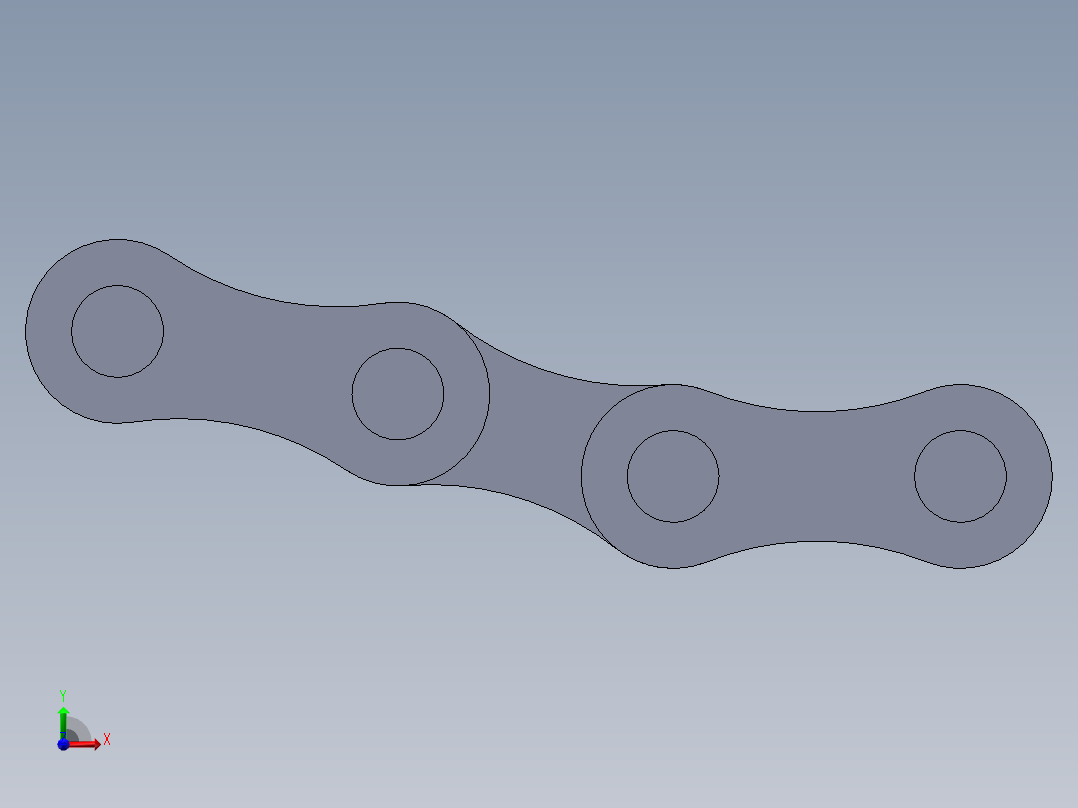 链条--装配体前视图