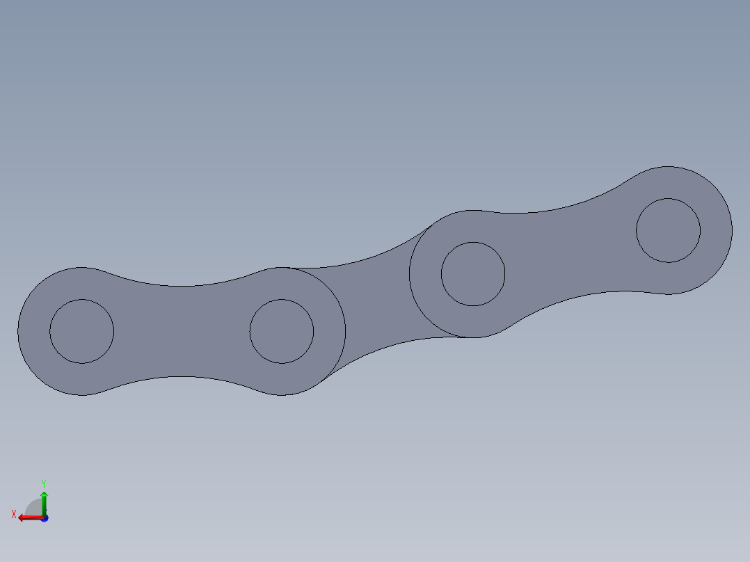 链条--装配体后视图