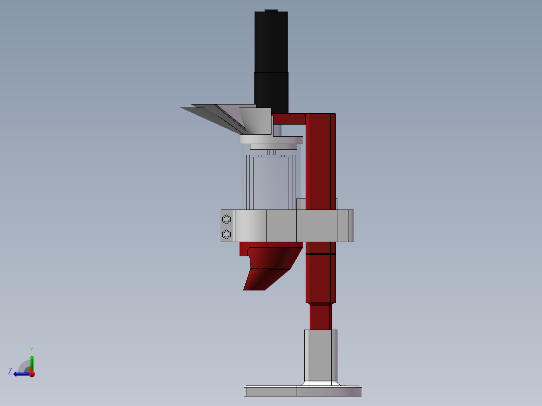 咖啡手磨改电右视图