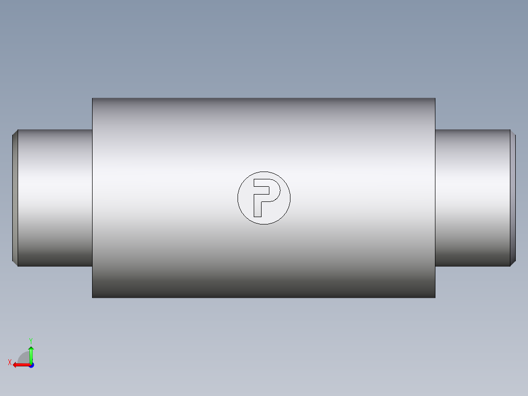 卡套式工业通用硬管接头EO_Weld_bulkhead_fitting_ESV16S71X后视图