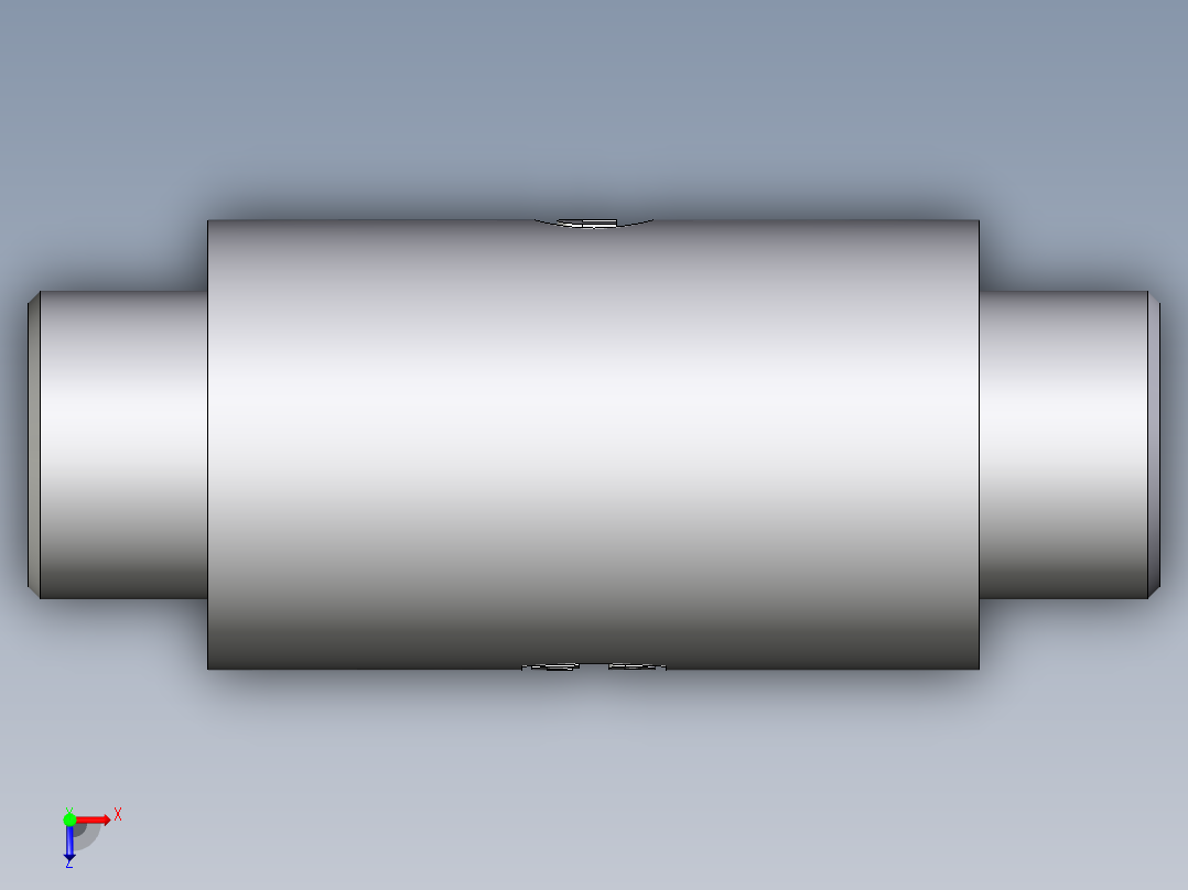 卡套式工业通用硬管接头EO_Weld_bulkhead_fitting_ESV16S71X俯视图
