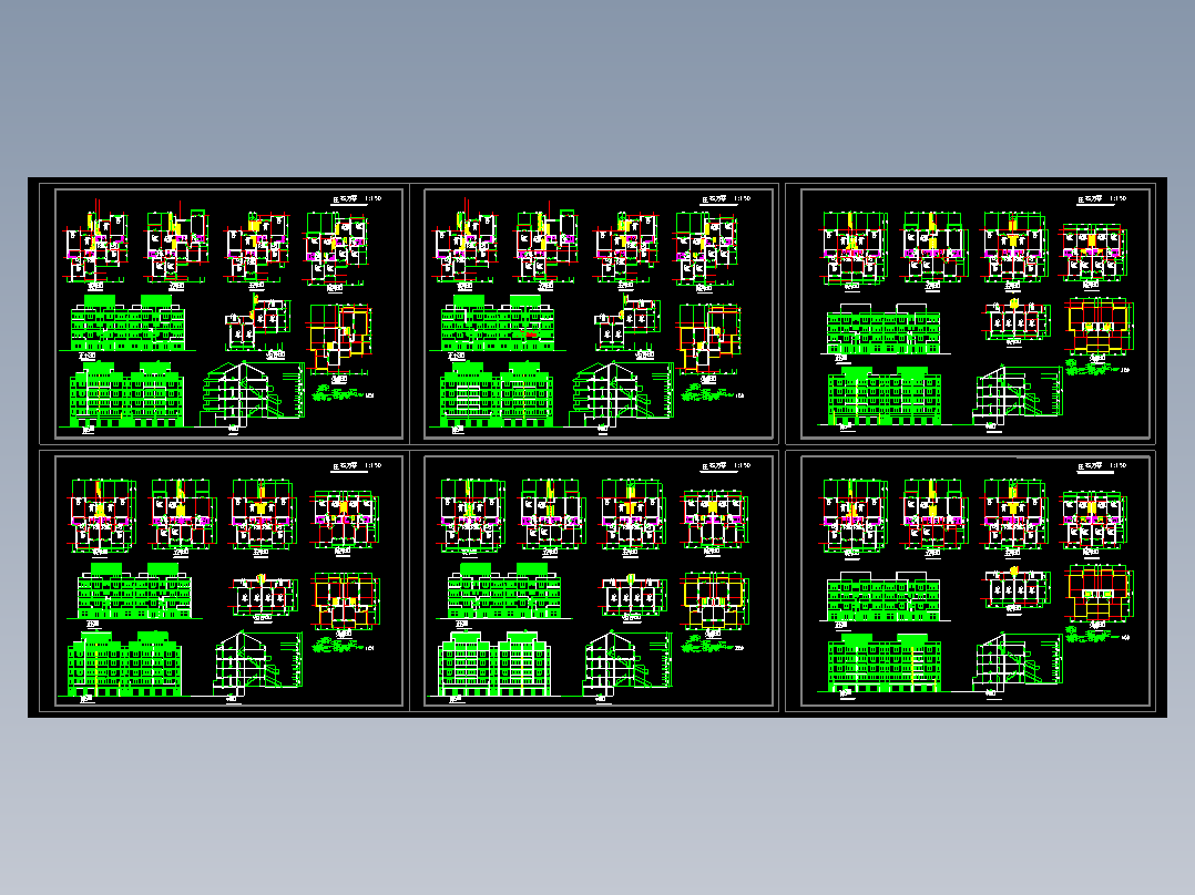 某地低层住宅楼设计