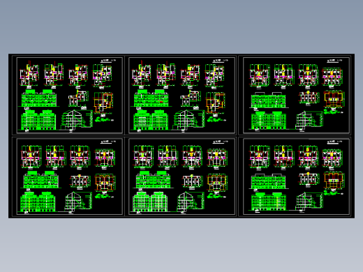 某地低层住宅楼设计