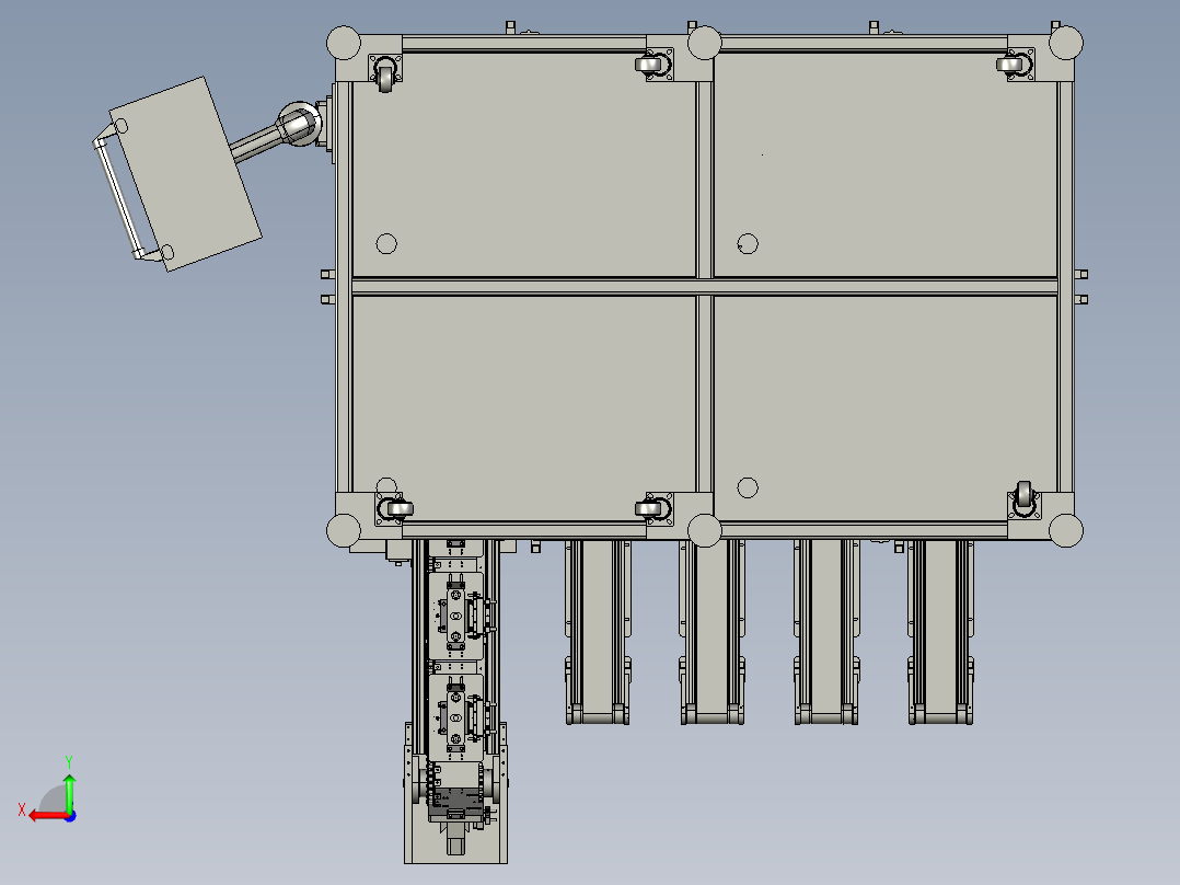 动力电池分选机_step后视图