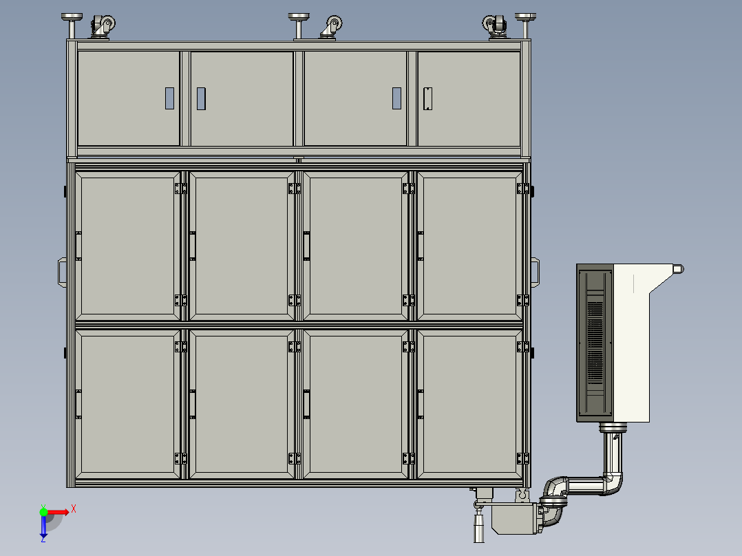 动力电池分选机_step俯视图