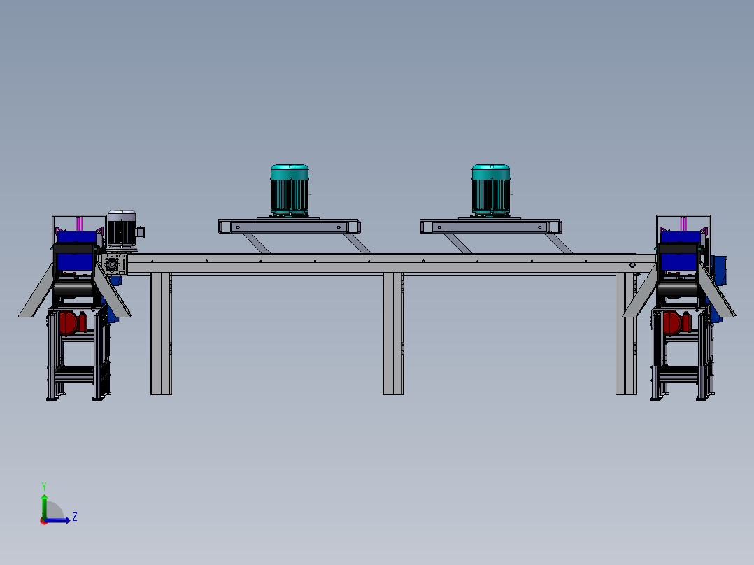 木质板材成型分型机sw17可编辑左视图