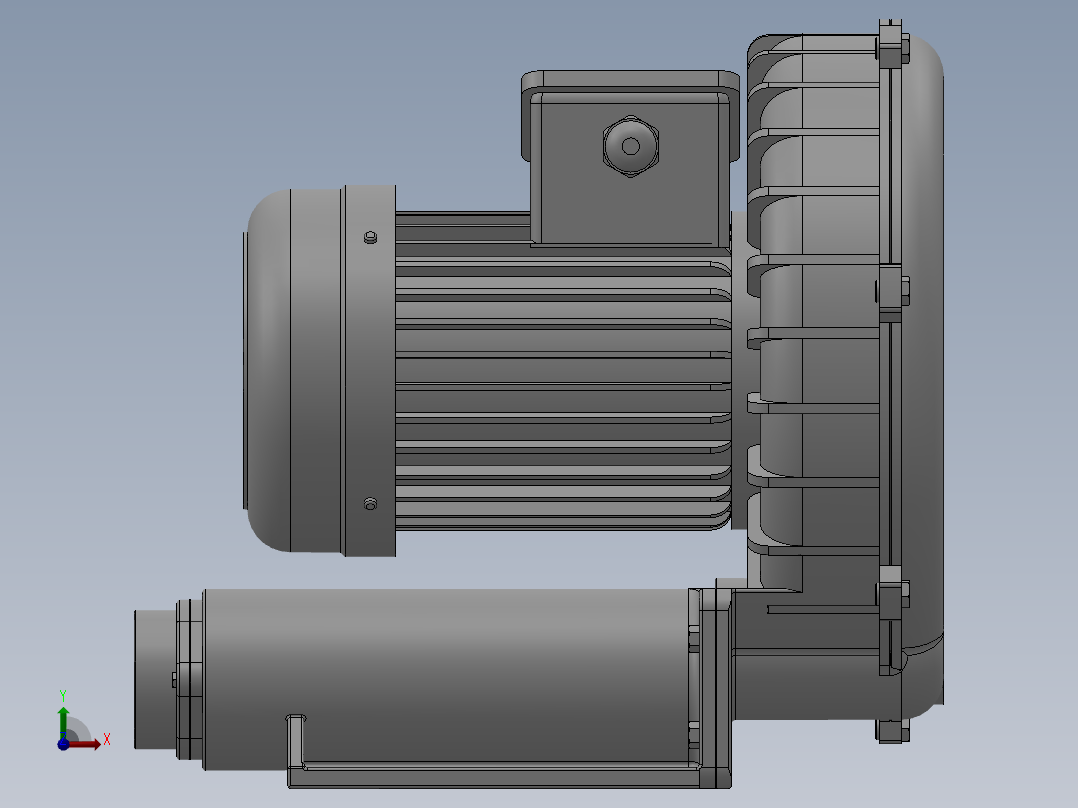 022环形鼓风机前视图