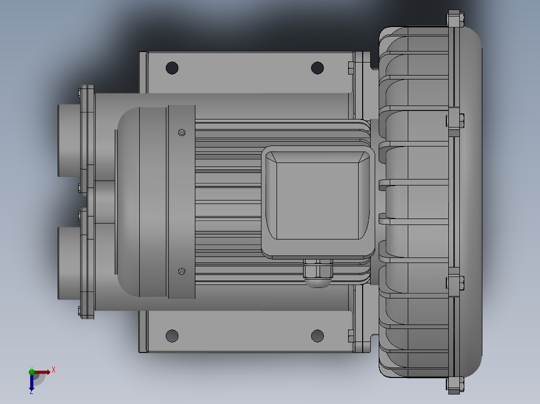 022环形鼓风机俯视图