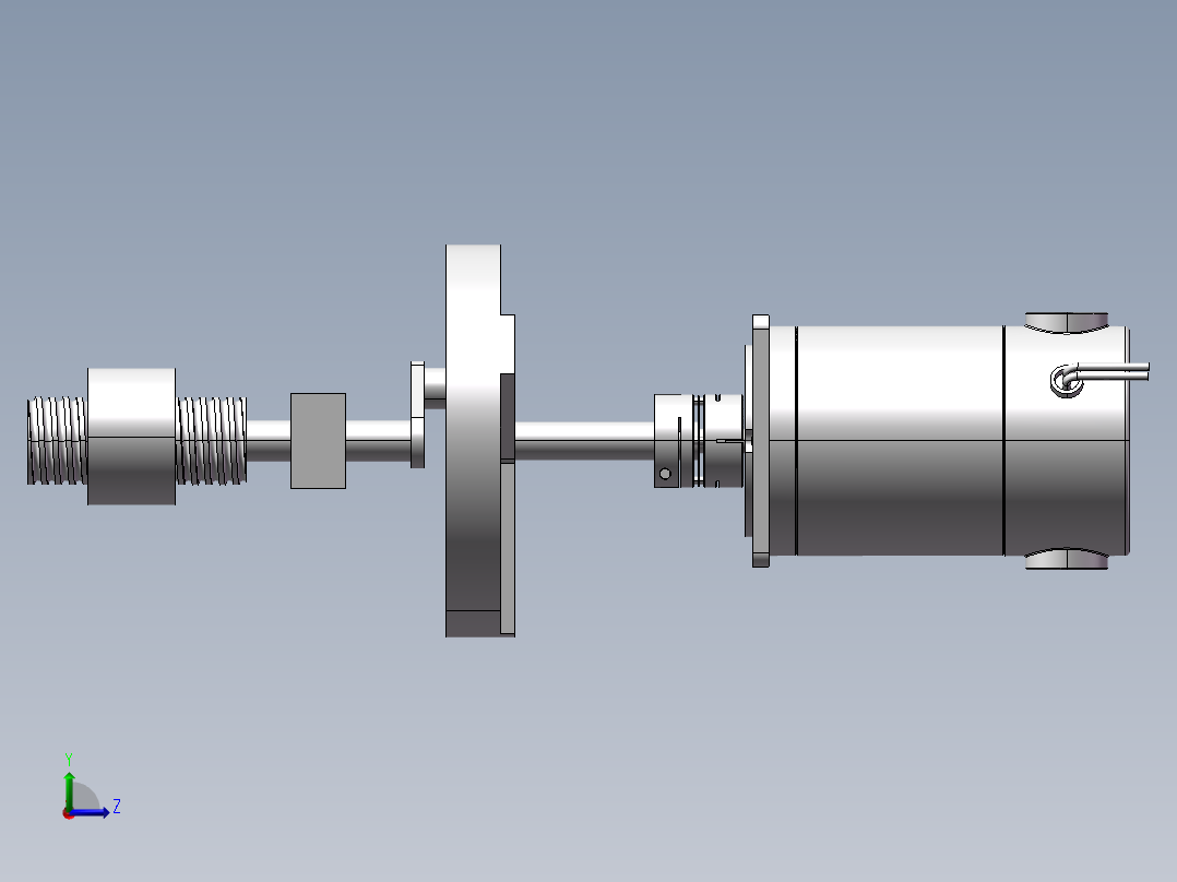 行星齿轮传动方案1076029左视图