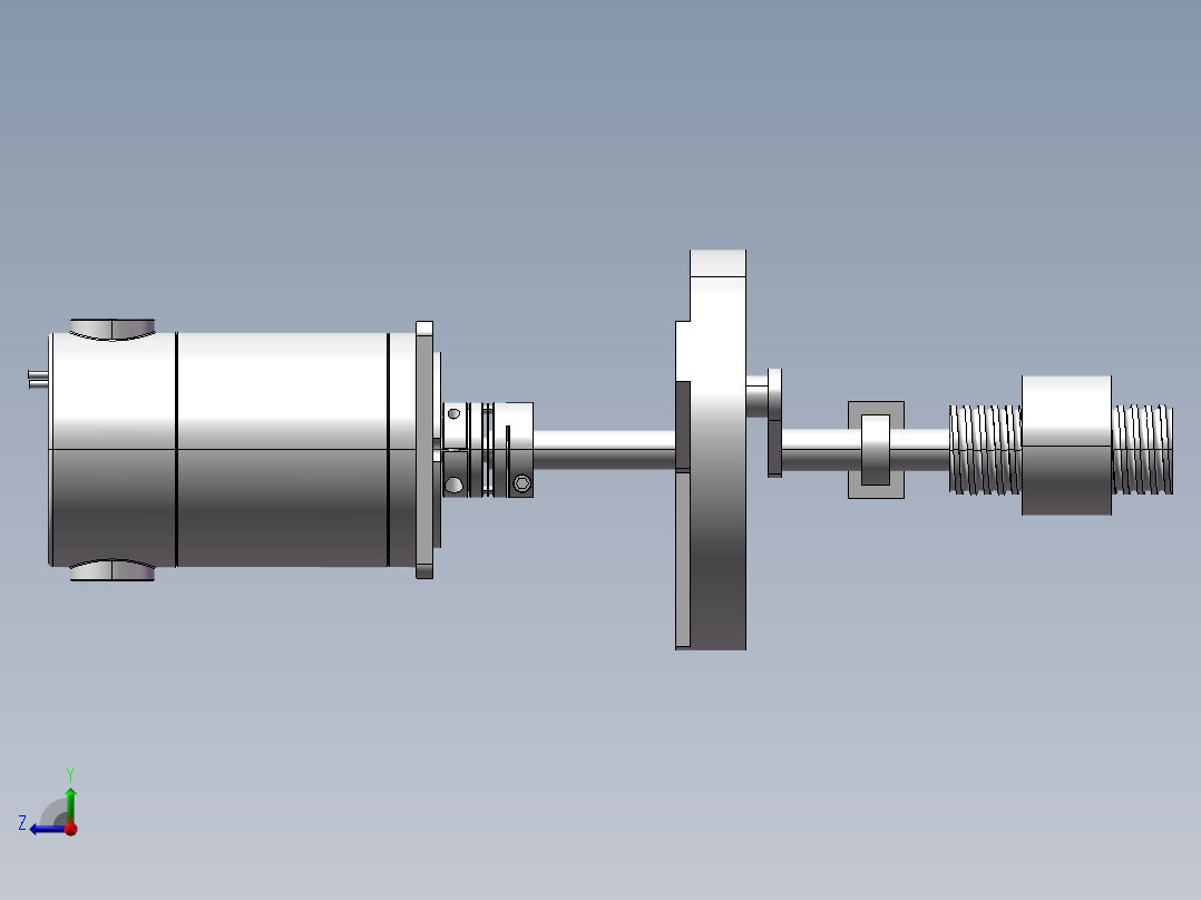 行星齿轮传动方案1076029右视图
