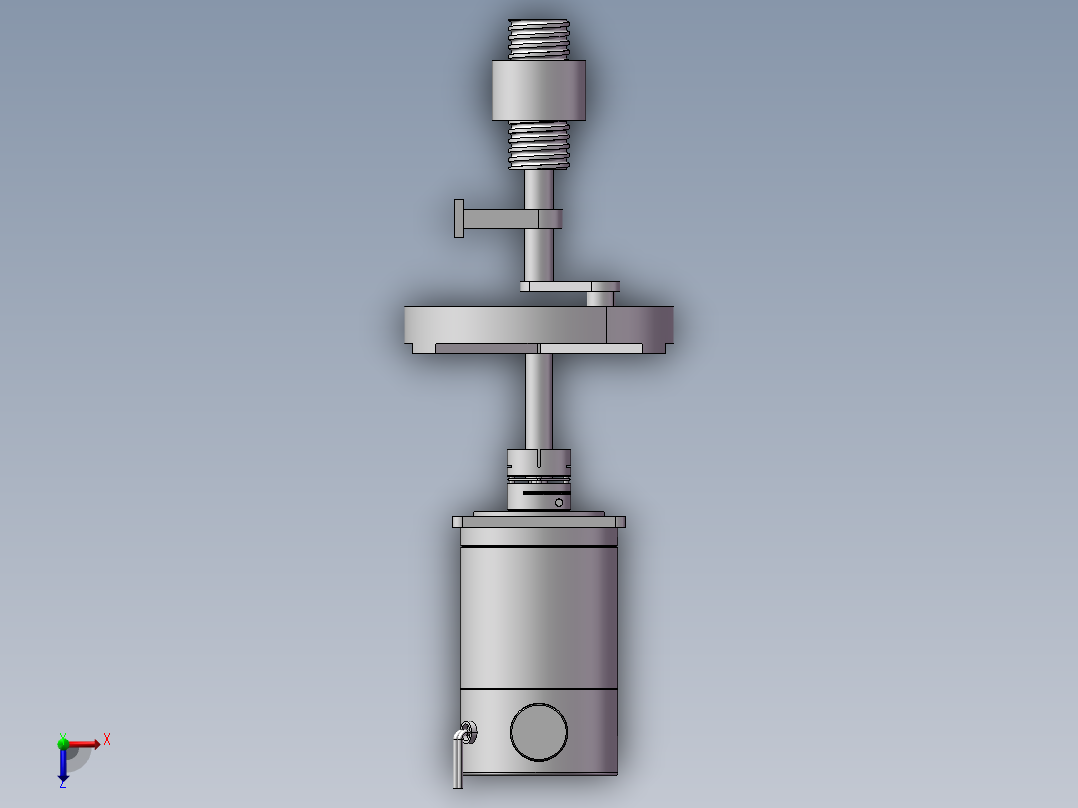 行星齿轮传动方案1076029俯视图