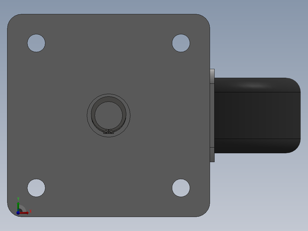 万向轮、脚轮(103)前视图