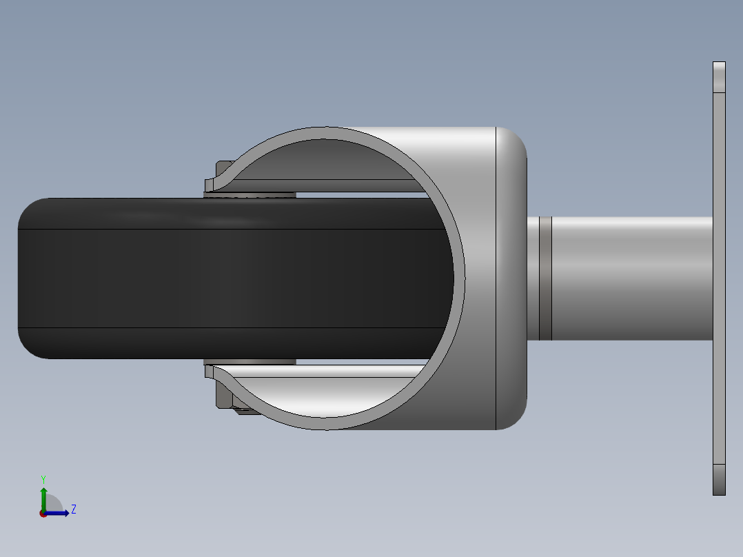 万向轮、脚轮(103)左视图