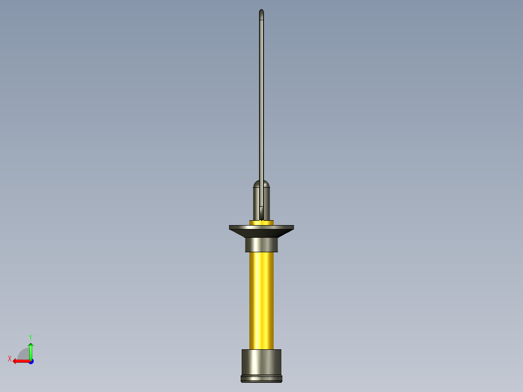 遥控船舵后视图