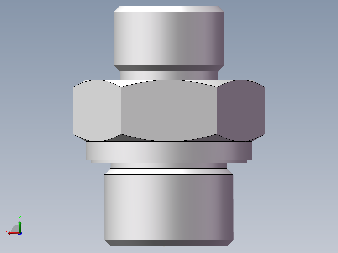 英制管螺纹ED密封、1DB-18-08WD后视图