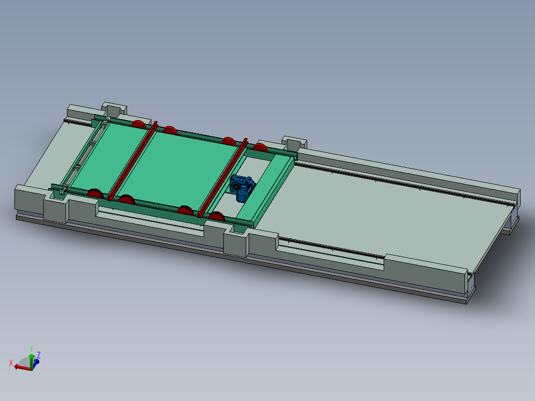 07、QH077窑车运转