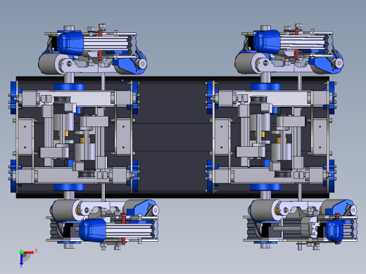 四足机器狗俯视缩略图