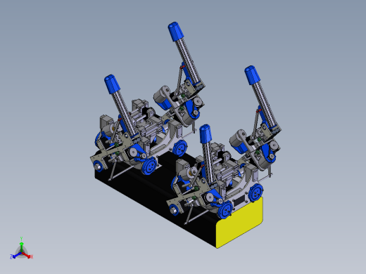 四足机器狗正等轴测缩略图