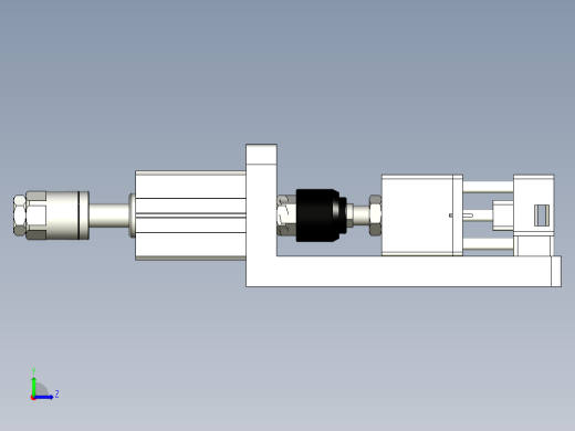 麦拉冲贴机构左视缩略图