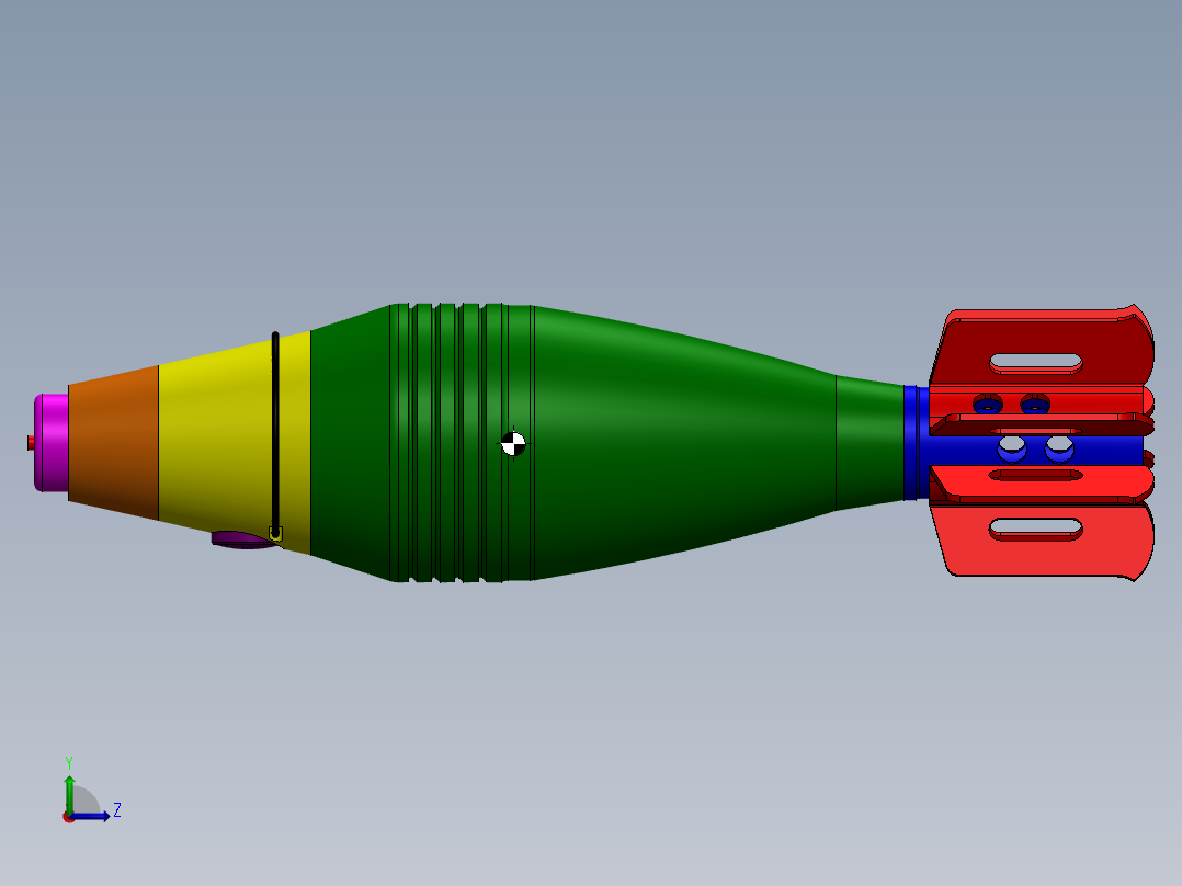 原子弹(17)左视图