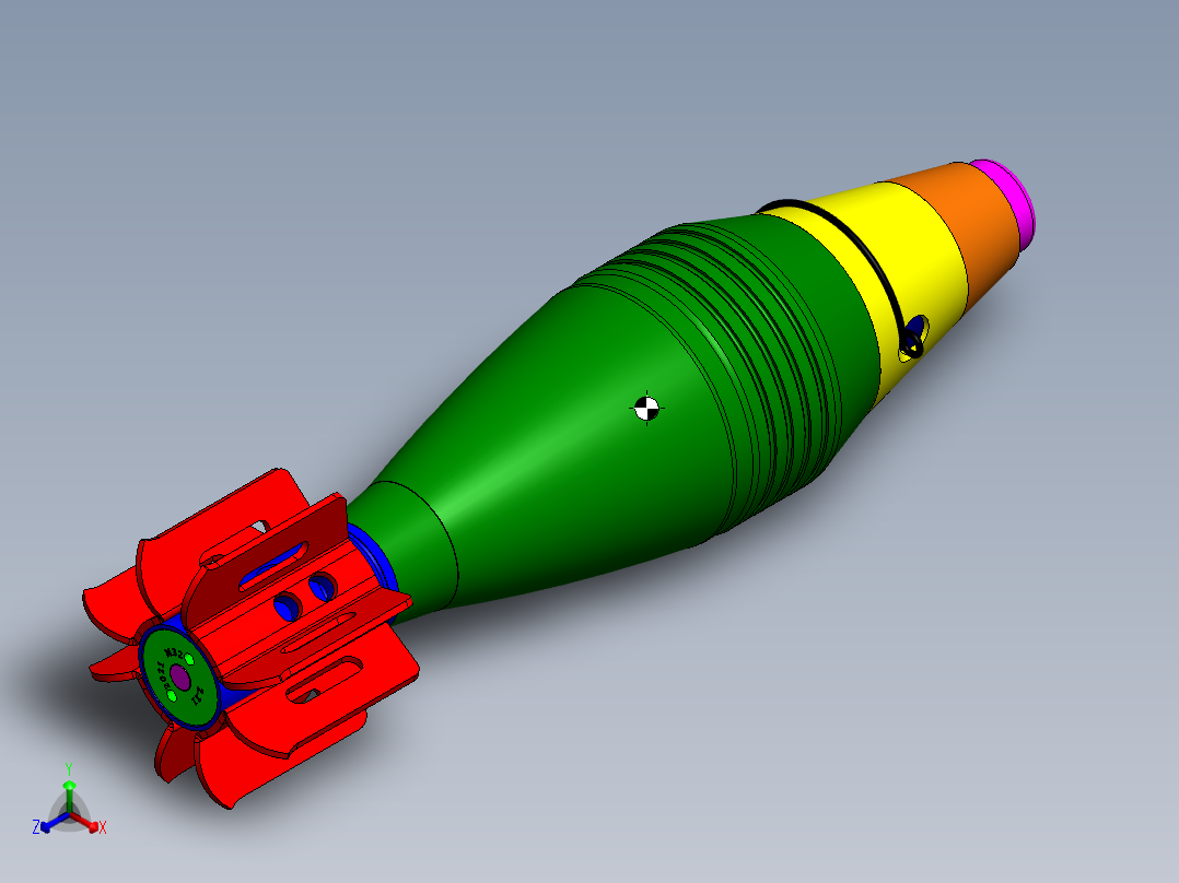 原子弹(17)正等轴测图