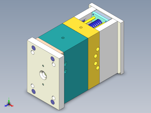 漏斗（深腔推板出模）