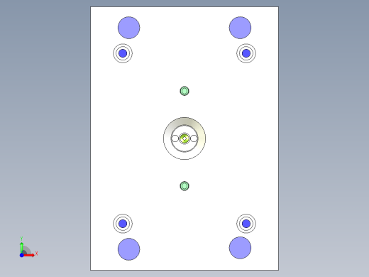 漏斗（深腔推板出模）前视缩略图