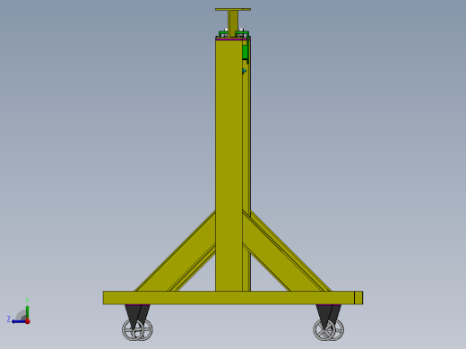 便携式门式起重机右视缩略图