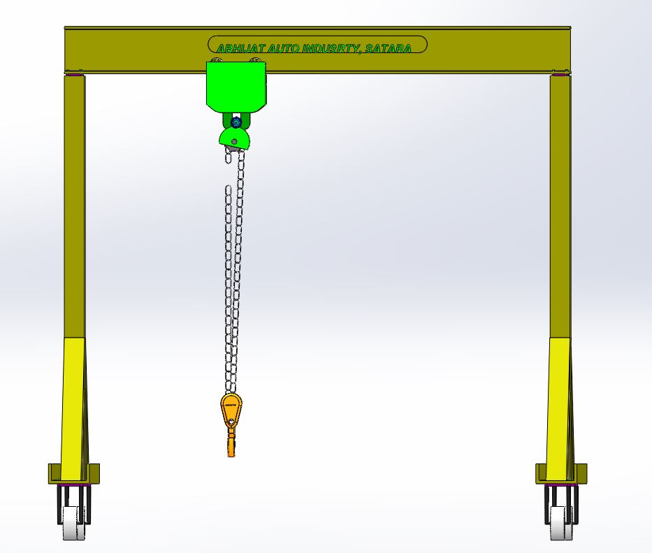 便携式门式起重机