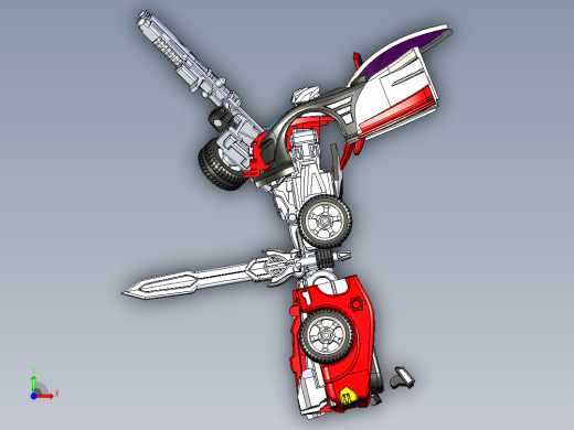 变形汽车人前视缩略图