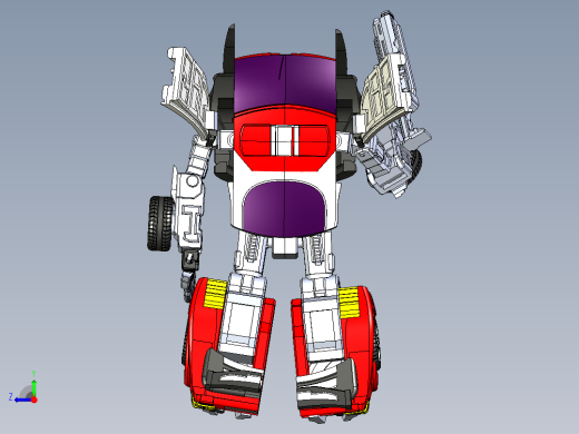 变形汽车人右视缩略图