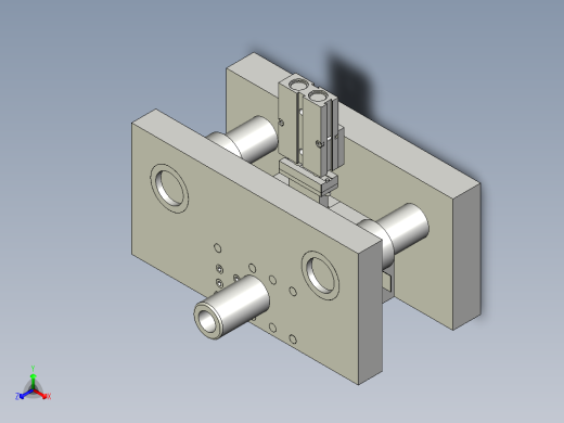 圆管紧固件冲压模具(无废料)
