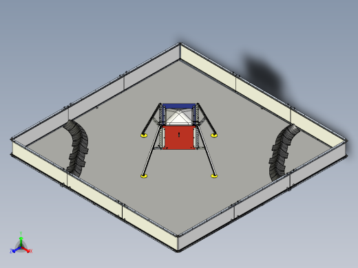 B3004410-FRC比赛机器人场地