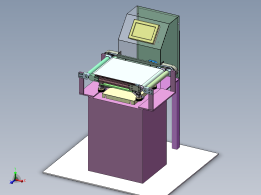 一种在线自动称重检测设备