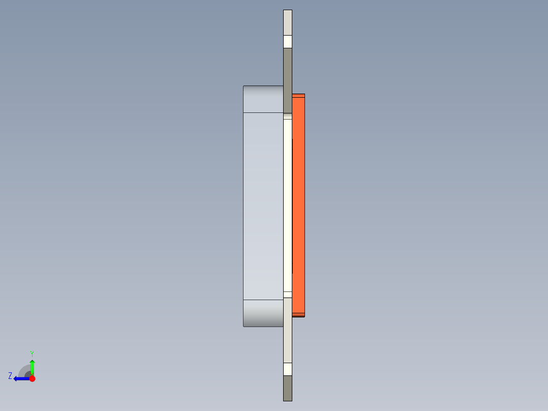 cpu单相水块113右视图