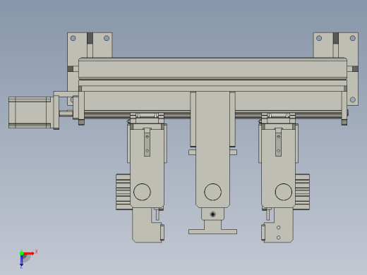 两边下折结构装配俯视缩略图