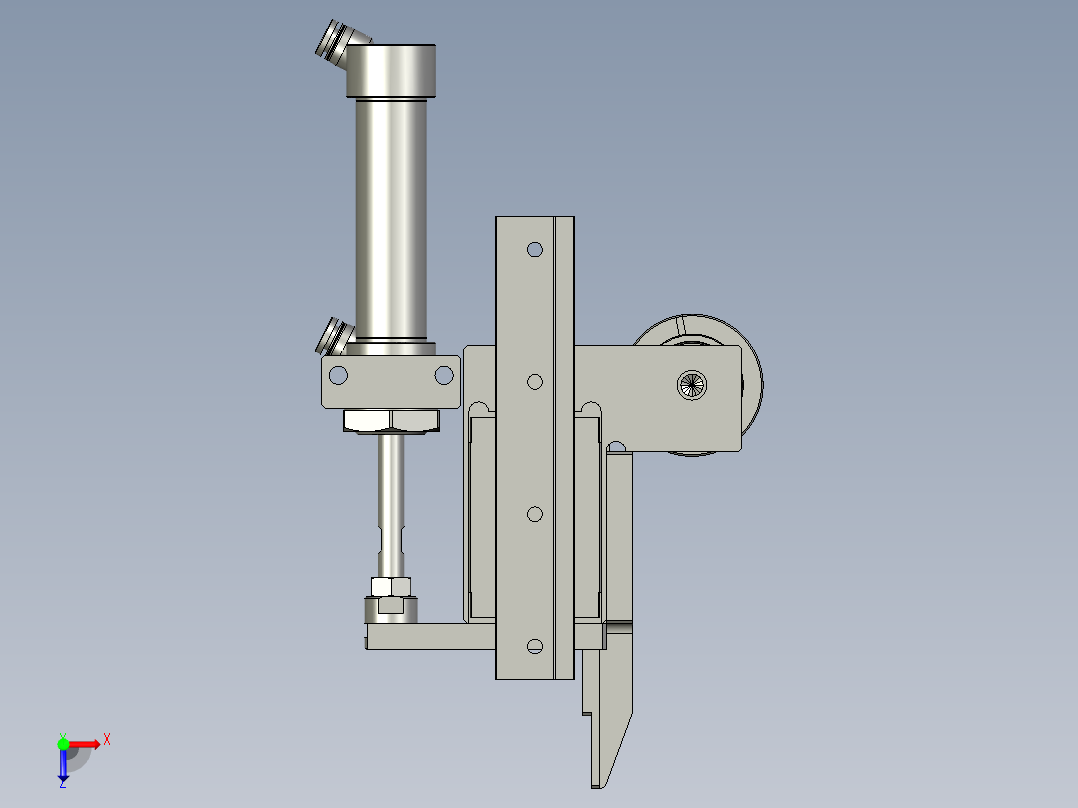 JZDW-03-04剥标机构俯视图