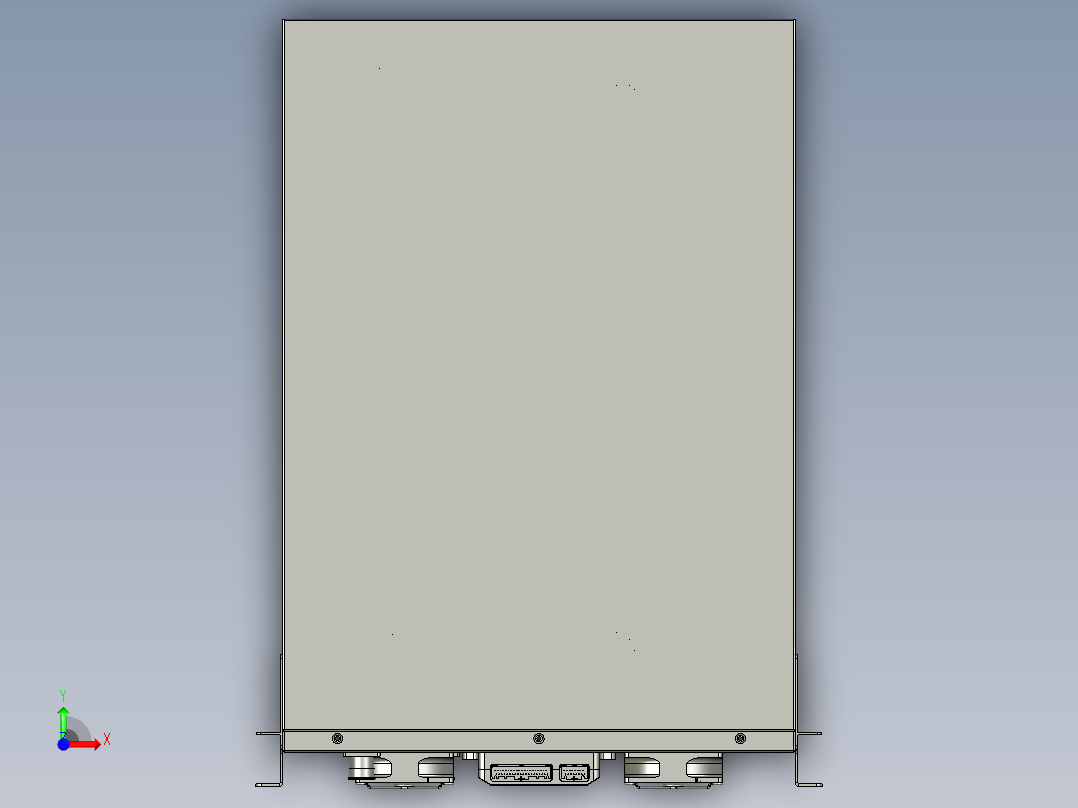 512V200Ah-电池装配体-方案二前视图