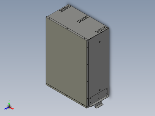512V200Ah-电池装配体-方案二正等轴测缩略图