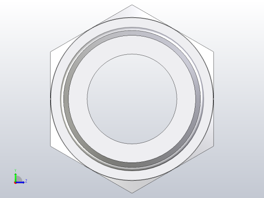 EO硬管接头公螺柱连接器20M42F87OMXS左视缩略图