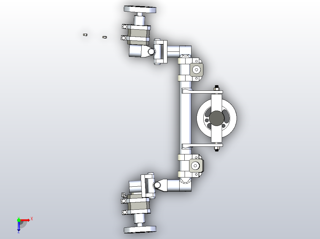 机械外骨骼2.11俯视图