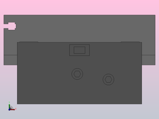 MY1M（16～21）系列机械接合式无杆气缸[MY1M16-300]前视缩略图