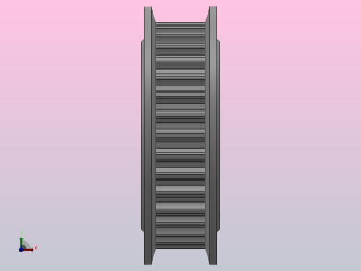 标准型半圆弧形齿同步带轮S3M型_SS3MHC-34-6-dc8-A前视缩略图