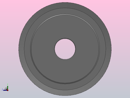 标准型半圆弧形齿同步带轮S3M型_SS3MHC-34-6-dc8-A右视缩略图