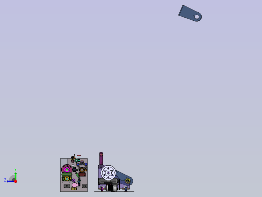 全自动双轴分切复卷机右视缩略图