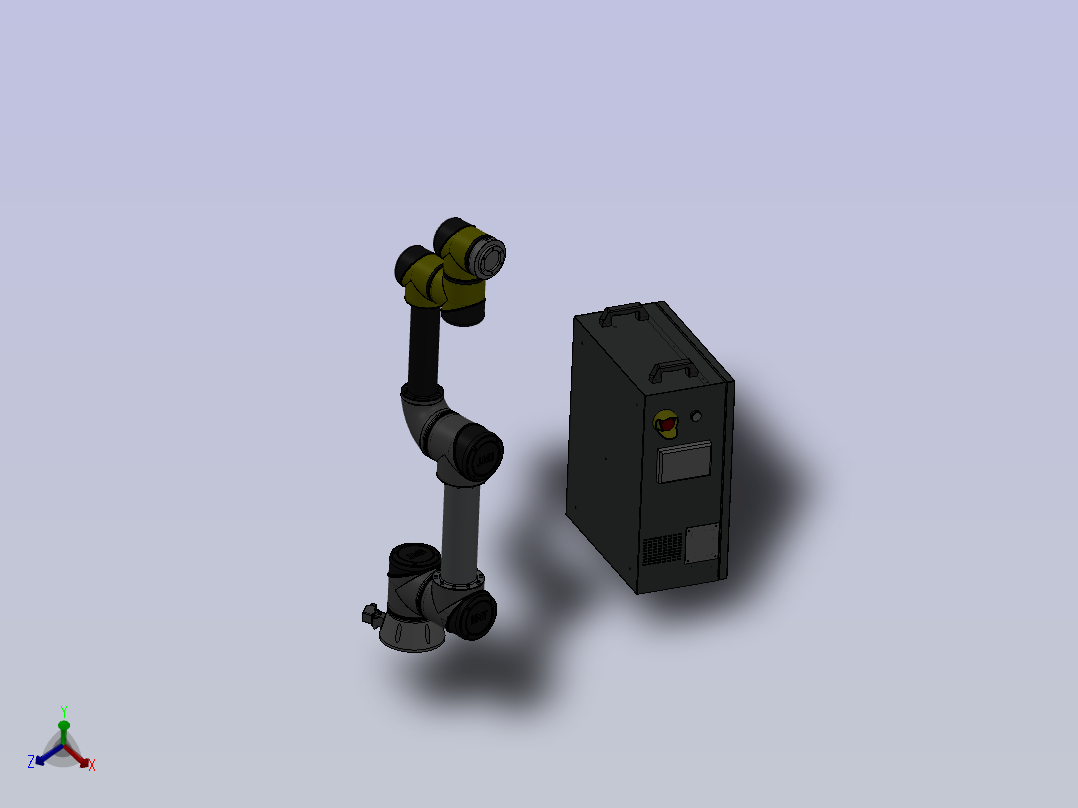 IIMT-CR-5协作机器人主视图