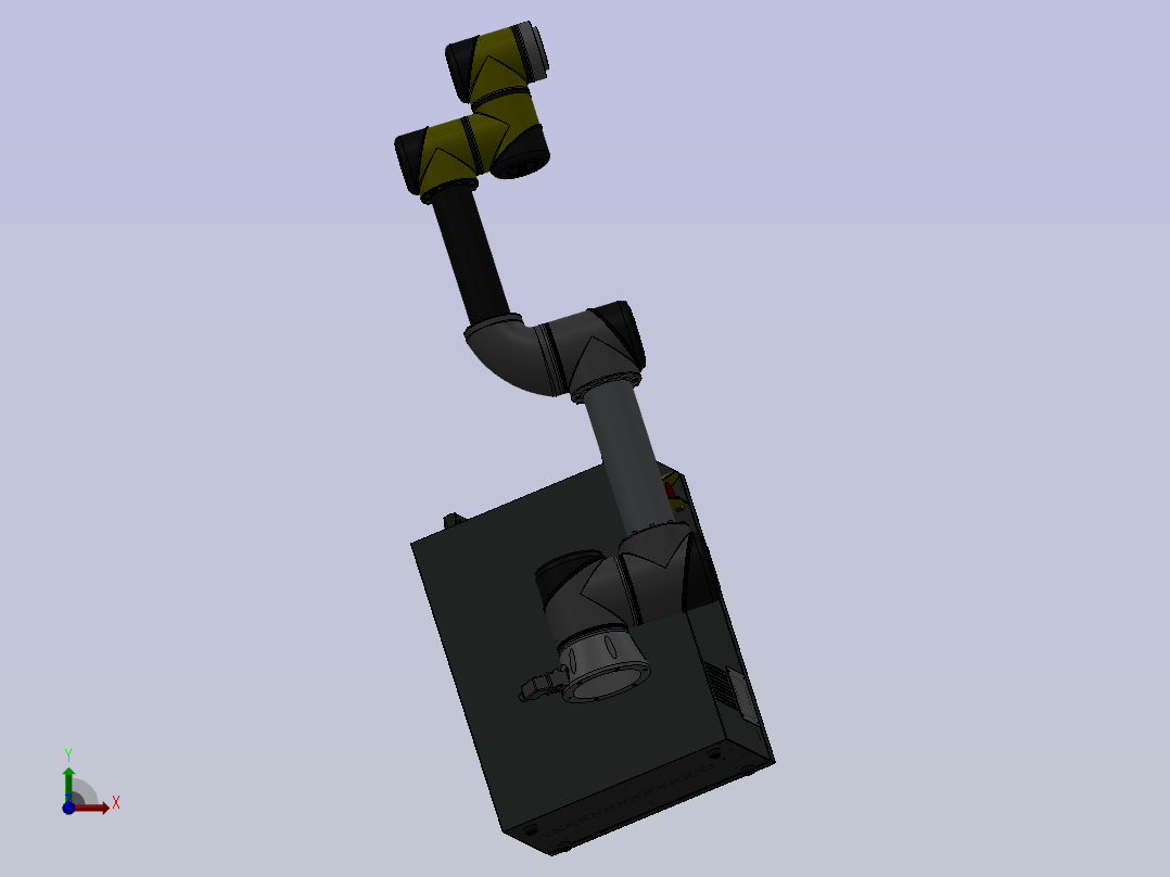 IIMT-CR-5协作机器人前视图