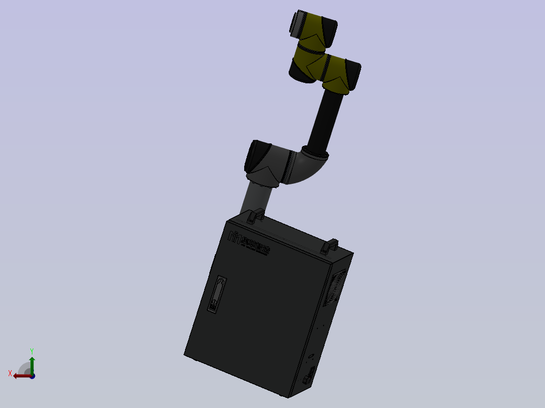 IIMT-CR-5协作机器人后视图