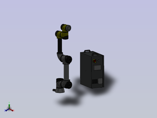 IIMT-CR-5协作机器人正等轴测缩略图